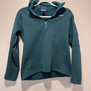 Patagonia Men's Charcoal Zip-Up Sweater